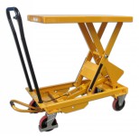 Hubtisch, Tragkraft 800, Tischmass 520x920, Tischhöhe 1025