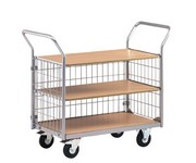 SliverLine, Etagenwagen, 3-etagig, mit Etagenböden