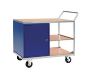 Werkstattwagen, 1 Flügeltürschrank, SilverLine