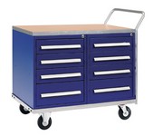 SilverLine, Werkstattwagen, 2 Schubladenschränke