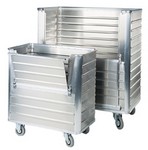 Wäschewagen, Leichtmetallwagen, Kastenwagen