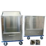 Kastenwagen, Leichtmetall, 1 Längswand zweifach, absenkbar