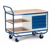 Montagewagen mit,  Schubladenschrank