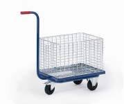 Dreiradgriffroller für Drahtkorb