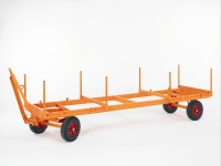 Langmaterialanhänger, mit 1-Achs, -Drehschemel-Lenkung