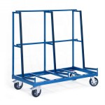 Plattenwagen einseitig