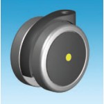 Serie 16LSC UGS, Lenkrolle schwarz, elektrisch leitfähig