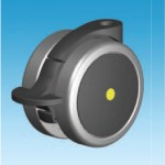 Serie 16RSC UGS, Bremsrolle schwarz, elektrisch leitfähig