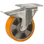 Serie 51, Transportrolle, verzinkt, Polyurethan-R, Alu-Felge