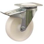 Serie 53, INOX, Transportgeräterolle, Stahl rostfrei