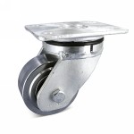 Serie 80, Lenkrolle Schwerlast, Stahl-Räder, Kugellager