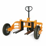 Gabelhubwagen, Geländegängig