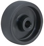 Serie KSO, Kunststoff-Räder, schwarz, Gleitlager