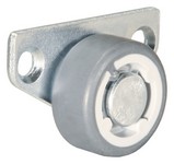 Serie 20E JGV, Stahl verzinkt, Gummiplast-Rad