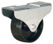 Serie 20B KSV, Stahl verzinkt, Kunststoff-Rad, vernietet