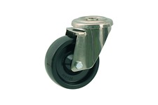 Serie 50, Lenkrolle INOX, Kunststoff, hitzebeständig, +280°C