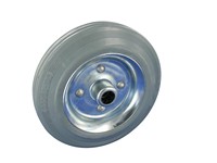 Serie SGR, Vollgummi-Räder, grau spurlos, Stahl-Felge