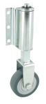 Leiterrollen, gefedert, Leiterbockrolle, Gummiplast