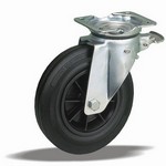 Serie 55, Bremsrolle, Bremse im Vorlauf, Vollgummi, PA-Felge