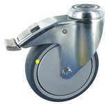 Serie 33, Bremsr INOX, Gummiplast, elektr leitf, Kula INOX