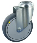 Serie 33, Lenkr INOX, GUmmiplast, elektr leitf, Kula INOX
