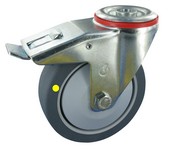 Serie 61, Bremsrolle, Stahl verz, Gummiplast, elektr leitf
