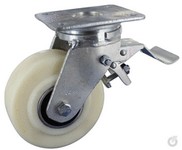 Serie 80, Bremsrolle Schwerlast, Guss-Polyamid-Rad
