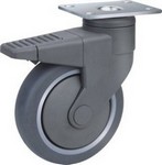 Serie 39, Bremsrolle, elektrisch leitfähig, grau spurlos