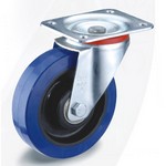 Seri 61 + 51, Flight-Case Rollen, Blue Wheels, Green Wheels