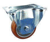 Serie 61, Bockrolle, Polyurethan-Rad, Alu-Felge