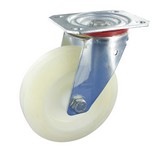 Serie 61, Lenkrolle, Elastik-PU-Räder, 80° Shore A