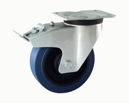 Serie 65, Bremsrolle, ElastikRäder, blau spurlos