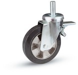 Serie 72, Bremsrolle, Stahl verz, Elastik-Räder, Alu-Felge
