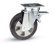Serie 72, Bremsrolle, Stahl verz, Elastik-Räder, Alu-Felge
