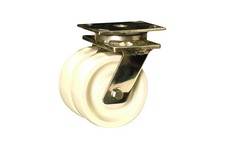 Serie 89, Lenkrolle, Schwerlast, Polyamid-Räder, KULA INOX