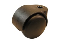 Serie 10; Stuhlrolle, Polyamid-Räder schwarz, mit Bund