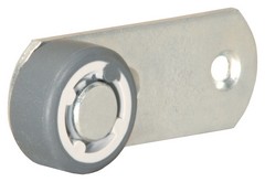 Serie 20K JGV, Stahl verzinkt, Gummiplast-Rad